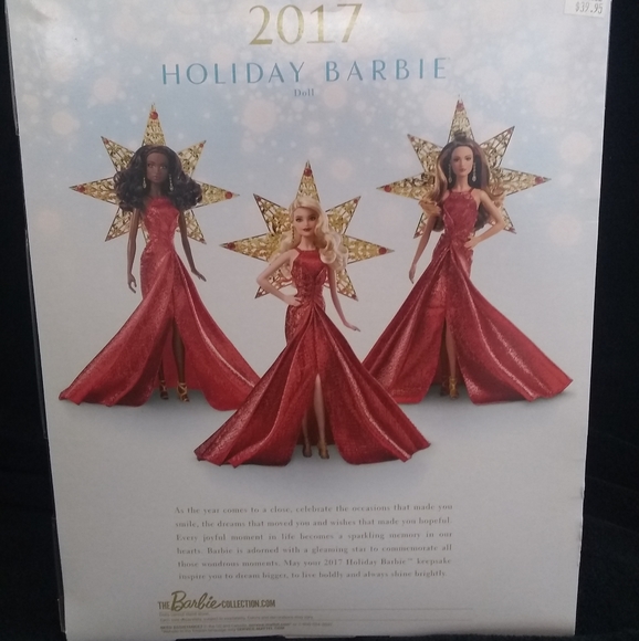 Mattel Barbie Vintage 2fer Holiday Barbie Special The 2017 Ed., & 2019 Ed. NIB - Picture 6 of 6
